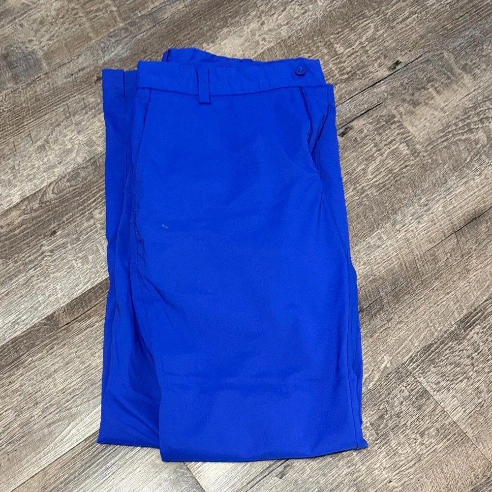 Nike Dri-Fit Royal Blue Men's Golf Pants - 33x32 - Picture 8 of 8